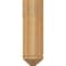 Ekena Millwork Funston Arts and Crafts Rough Sawn Bracket w/ Offset Brace, Western Red Cedar, 8"W x 18"D x 26"H BKT0806X18X26FST03RWR - alternate 3